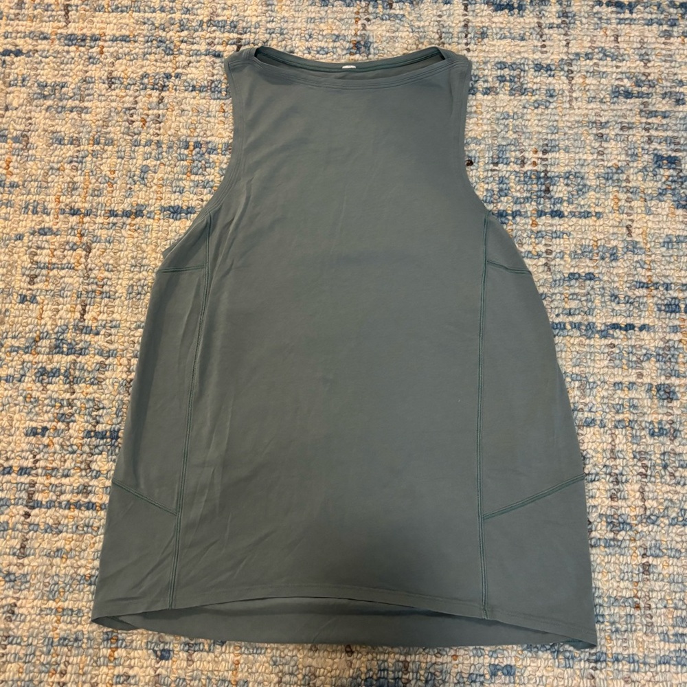 lululemon athletica Dark Green Flowy Tank